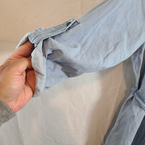 Speed Control New York Chambray Roll Tab Dress - Picture 5 of 9